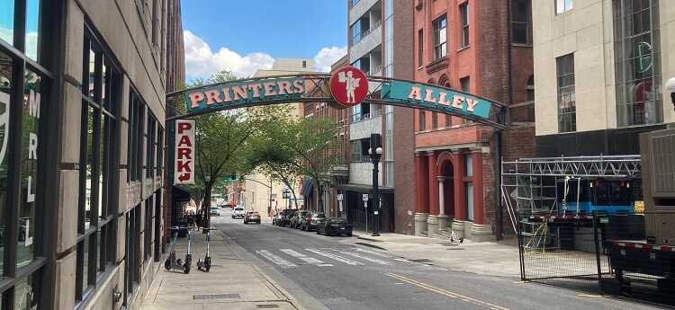 Printers Alley Nashville