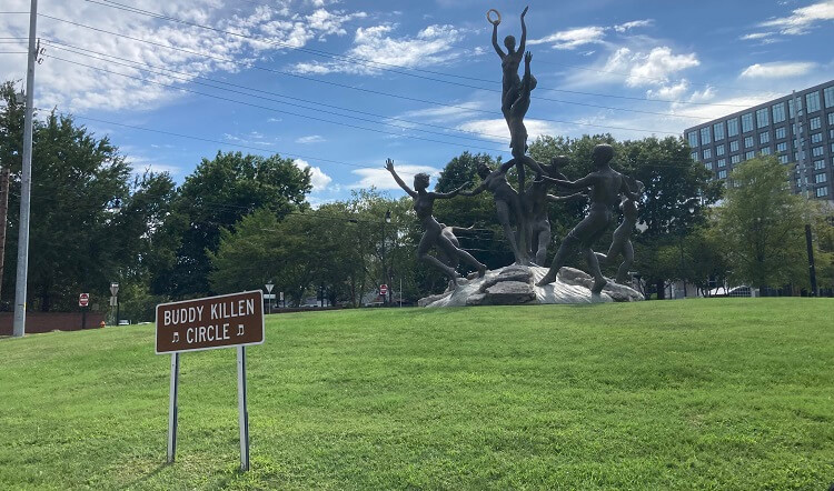 Musica Statue - Music Row Nashville