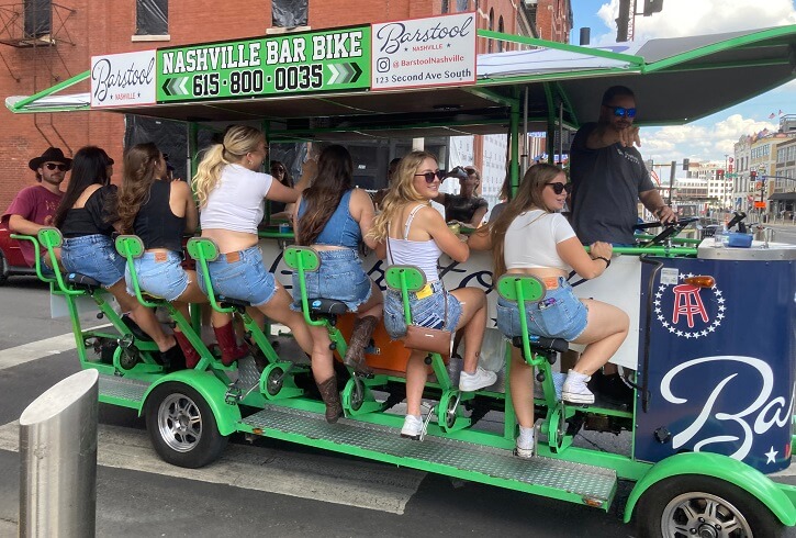 nashville bike bar tour