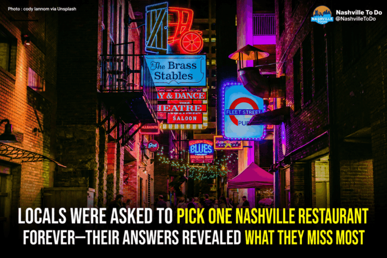 The Nashville Restaurants Locals Refuse To Give Up