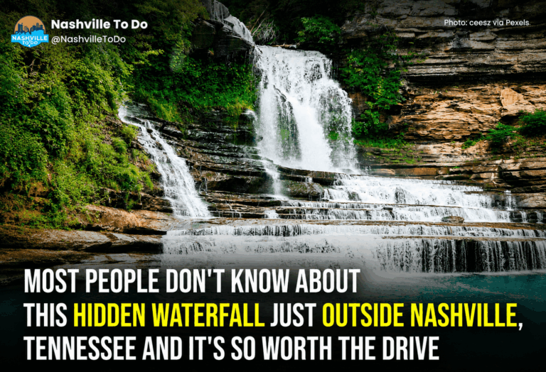 Most People Don’t Know About This Hidden Waterfall Just Outside Nashville, Tennessee And It’s So Worth The Drive