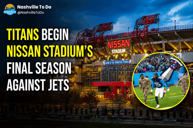 Titans Begin Nissan Stadium’s Final Season Against Jets