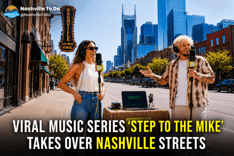 Viral music series ‘Step to the Mike' takes over Nashville streets