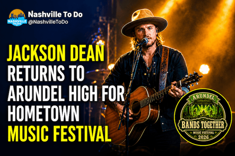 Jackson Dean Returns To Arundel High For Hometown Music Festival