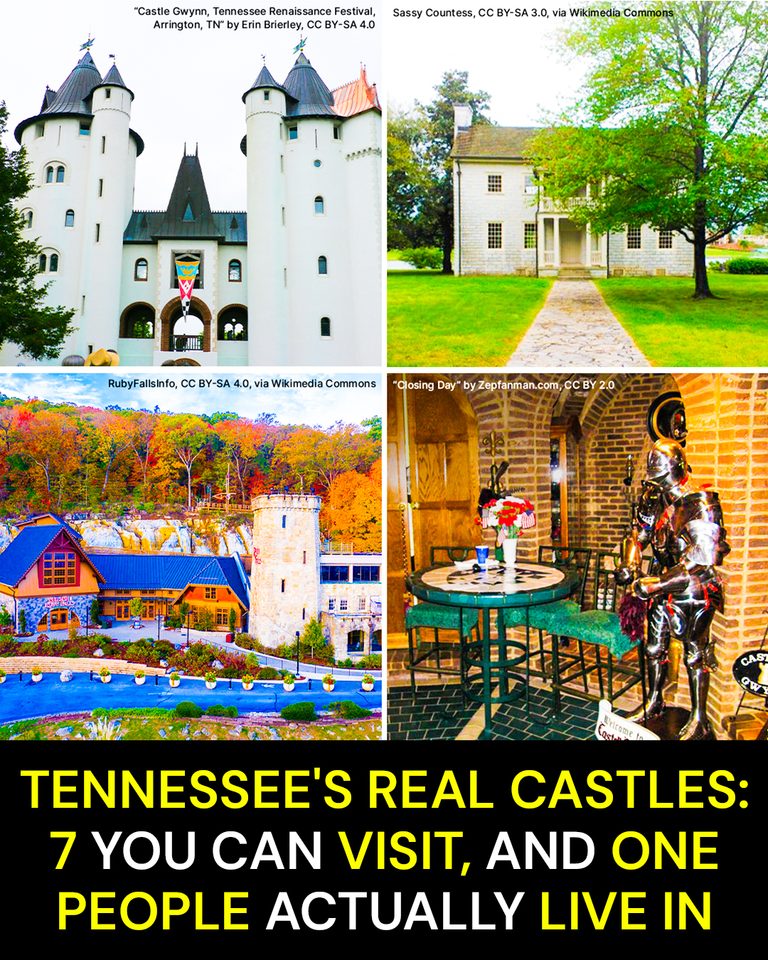 Tennessee’s Real Castles: 7 You Can Visit, and One People Actually Live In
