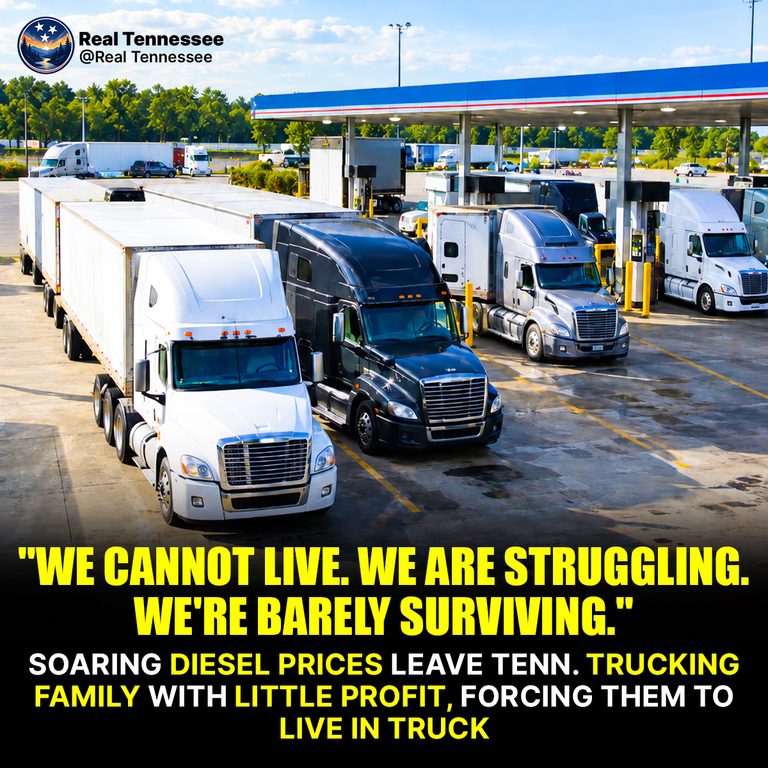 Tennessee Diesel Prices Hit Record High as Trucking Families Feel the Squeeze