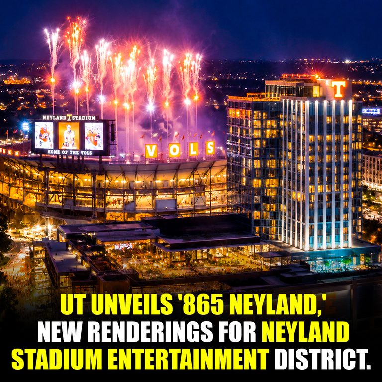 Knoxville’s New ‘865 Neyland’ District Wants to Turn Football Saturdays Into a Year-Round Tennessee Destination