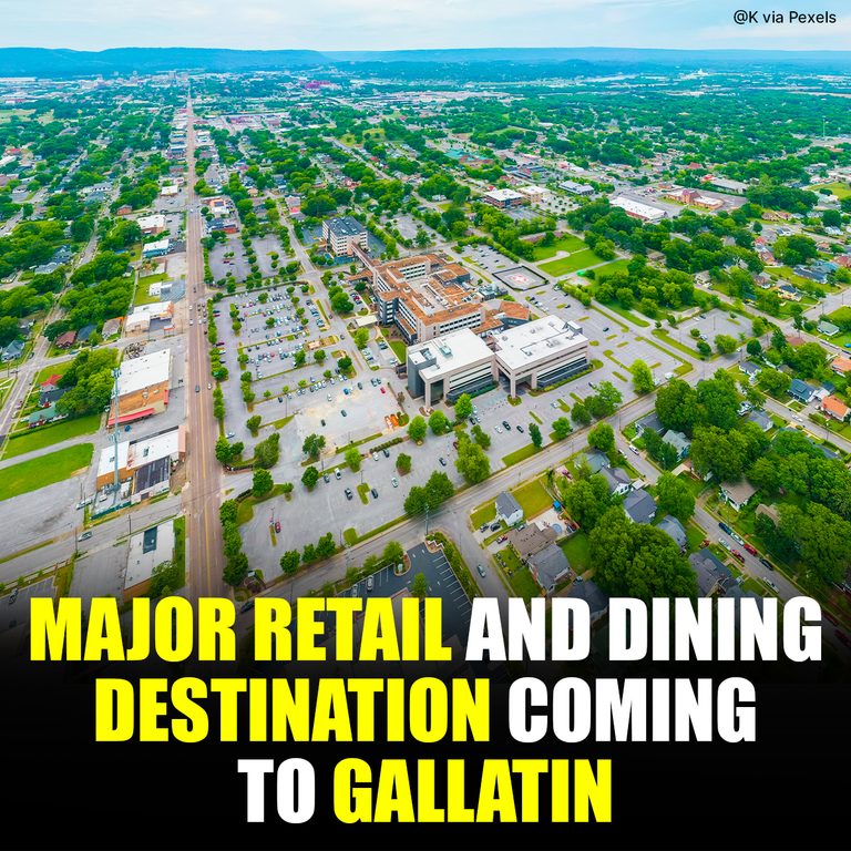 Gallatin Is Getting a Nearly 300,000-Square-Foot Shopping and Dining Development