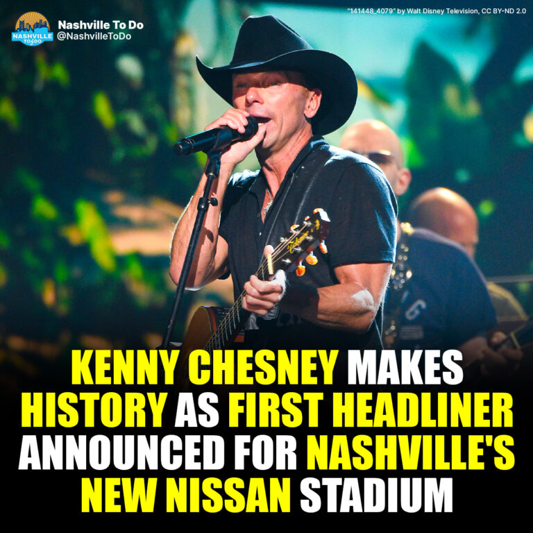 Kenny Chesney Will Help Introduce Nashville’s New Nissan Stadium With a Huge 2027 Concert