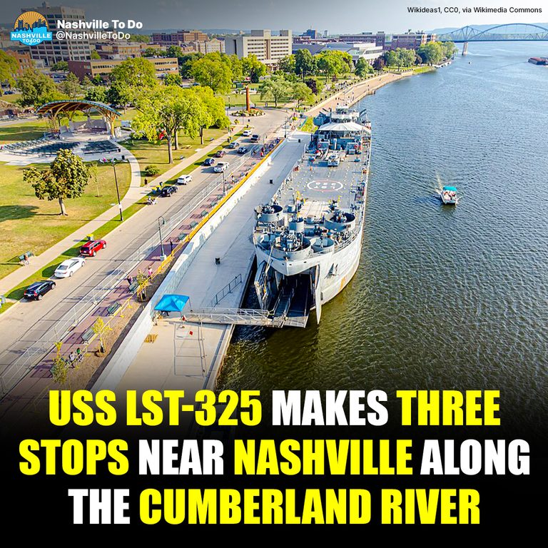 A World War II Ship Is Coming to Middle Tennessee — Here’s When You Can Tour USS LST-325 Near Nashville