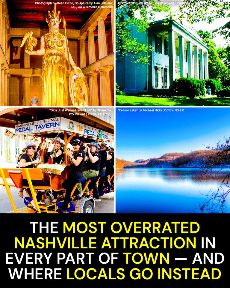 The Most Overrated Nashville Attraction in Every Part of Town — And Where Locals Go Instead