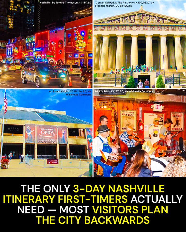 The Only 3-Day Nashville Itinerary First-Timers Actually Need — Most Visitors Plan the City Backwards