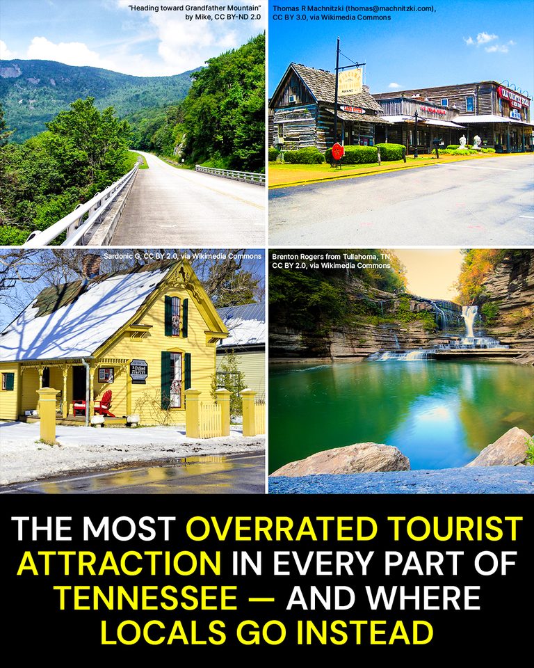 The Most Overrated Tourist Attraction in Every Part of Tennessee — And Where Locals Go Instead