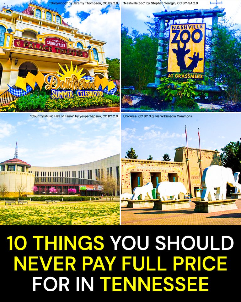 10 Things You Should Never Pay Full Price For in Tennessee