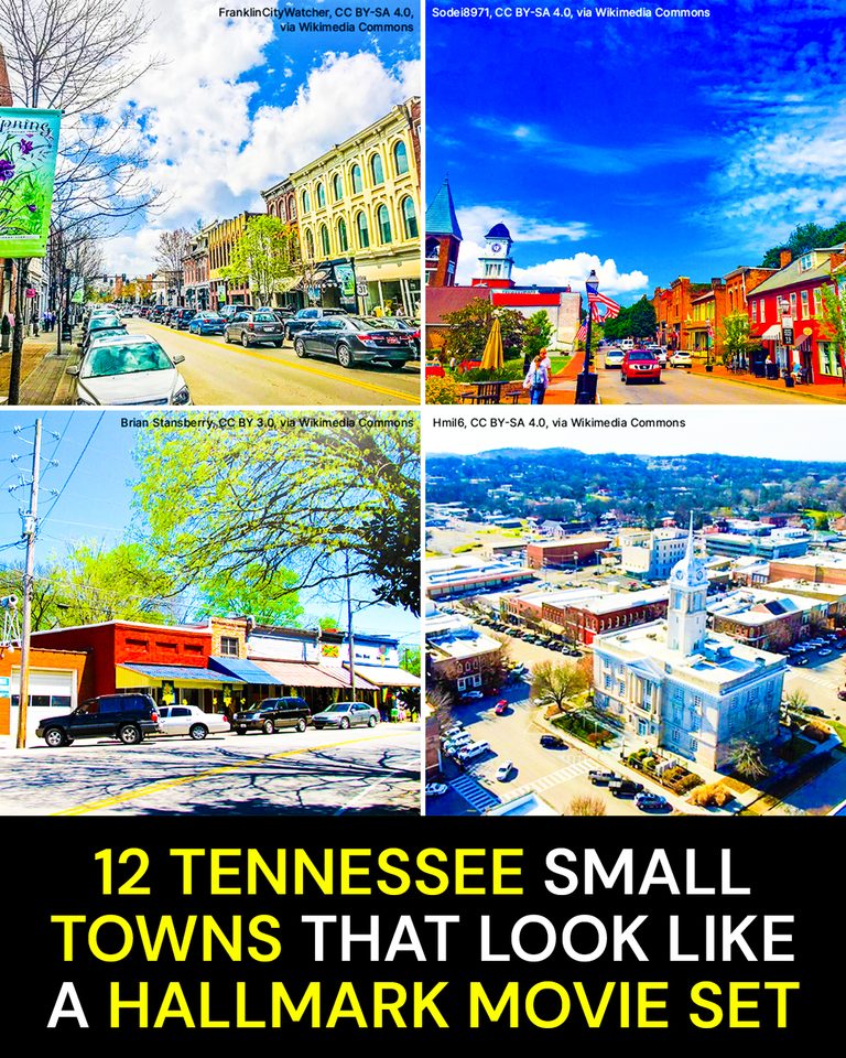 12 Tennessee Small Towns That Look Like a Hallmark Movie Set