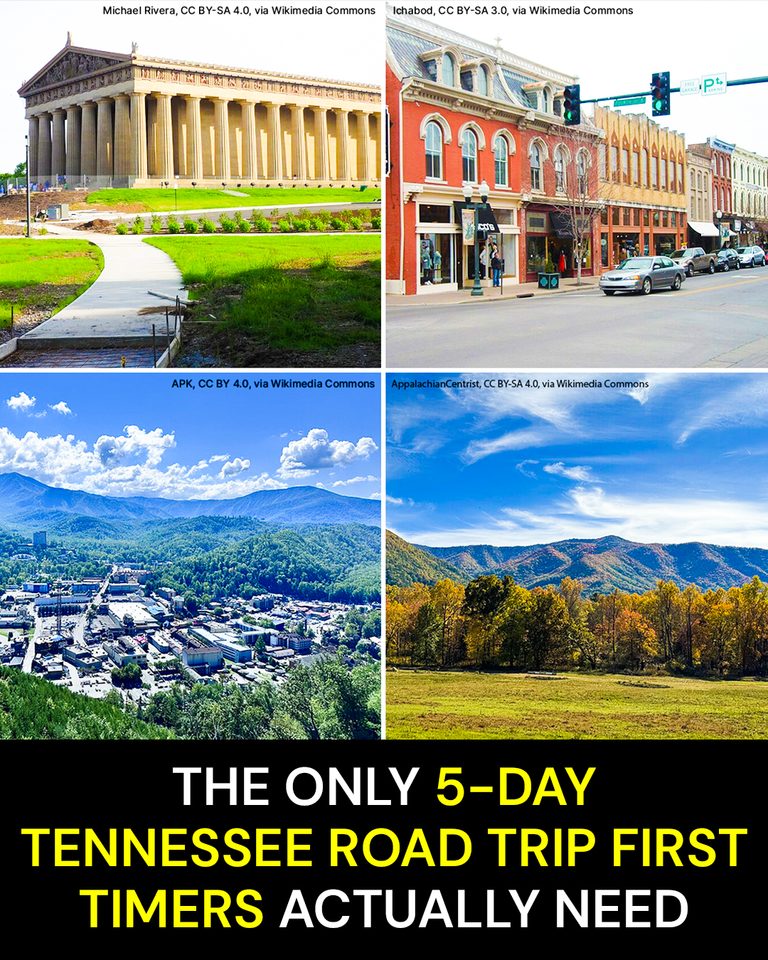 The Only 5-Day Tennessee Road Trip First-Timers Actually Need